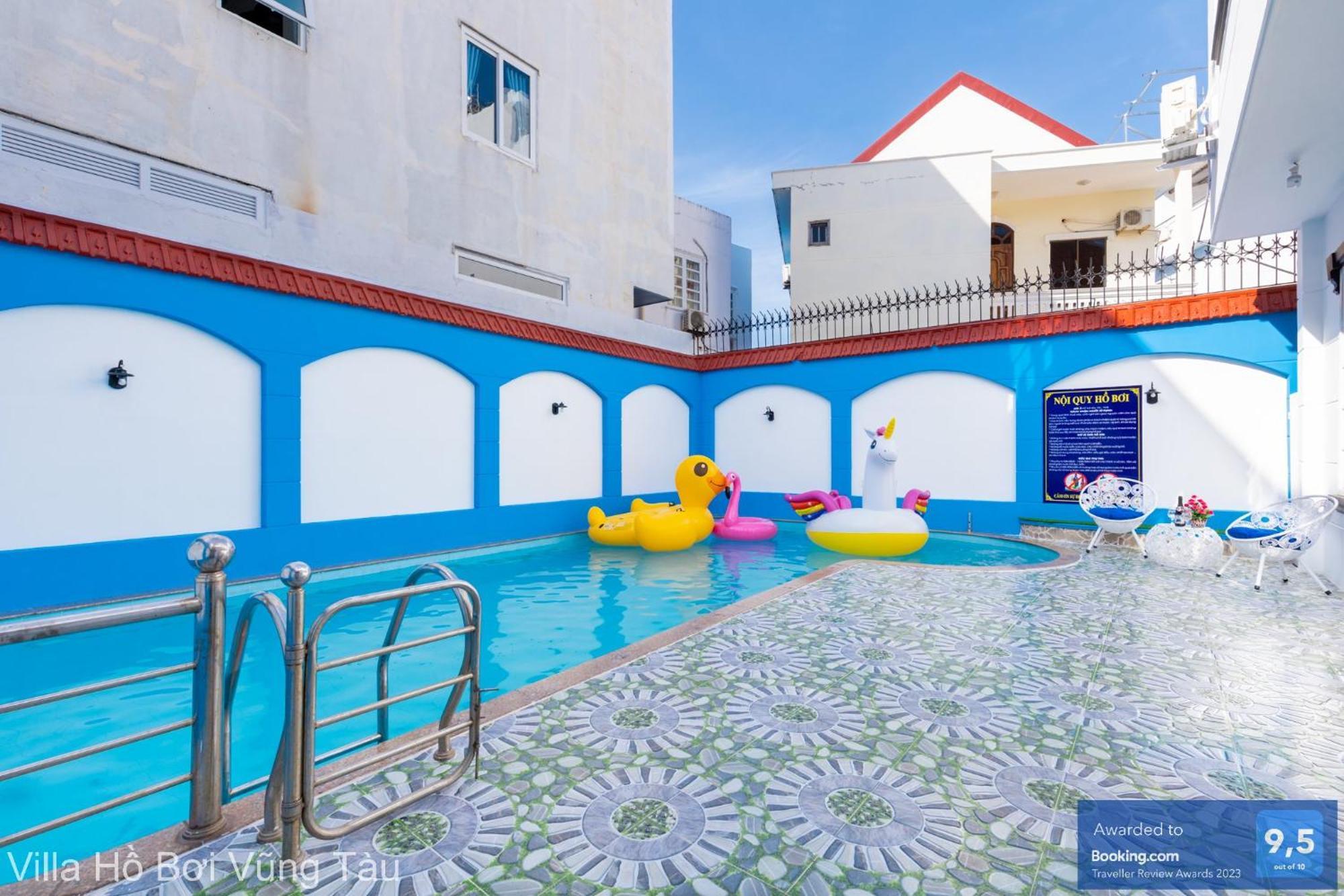Villa San Vuon Gan Bien Bai Sau - Free Bida - Dan Karaoke Vung Tau Exterior photo