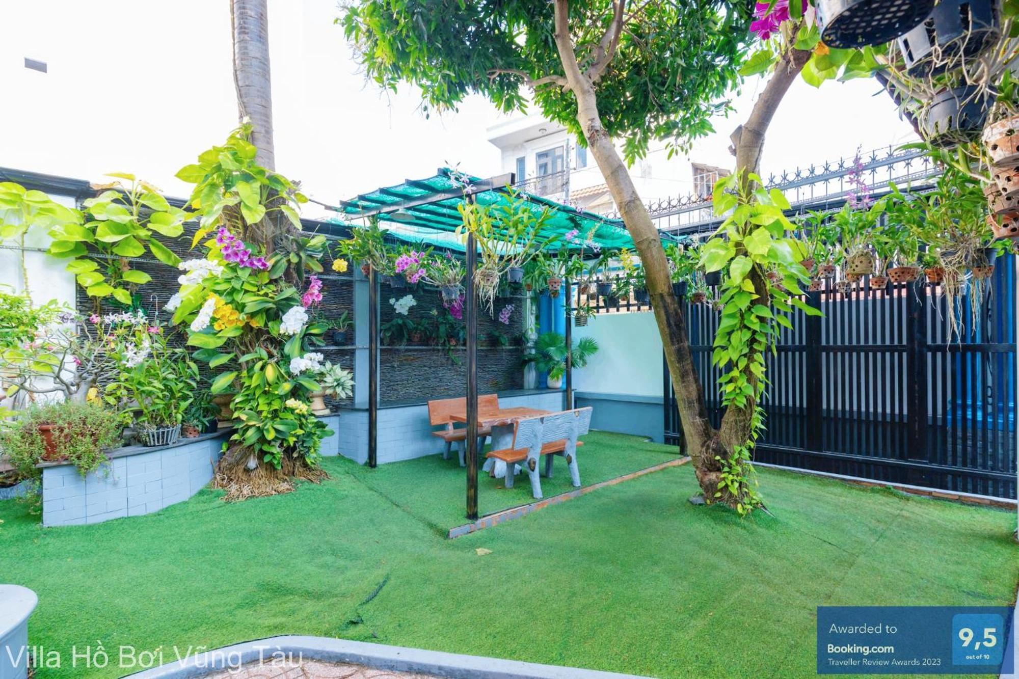 Villa San Vuon Gan Bien Bai Sau - Free Bida - Dan Karaoke Vung Tau Exterior photo