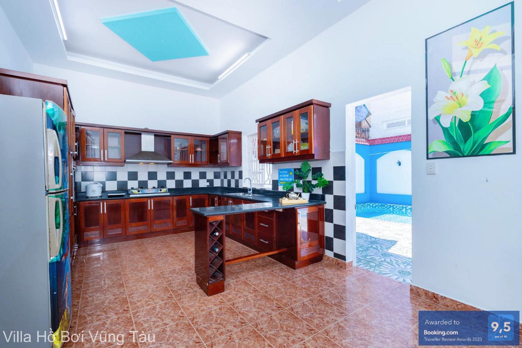 Villa San Vuon Gan Bien Bai Sau - Free Bida - Dan Karaoke Vung Tau Exterior photo